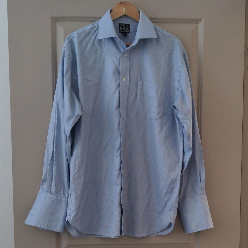 Bundle 3 Items For $10. Jos. A. Bank Blue Dress Shirt with Pointed Collar